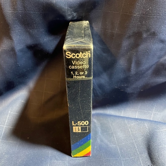 VTG Scotch 3M L-500 Beta Videocassette Tape *sealed* - Picture 2 of 7